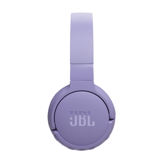 JBL Tune 670NC - Purple - Adaptive Noise Cancelling Wireless On-Ear Headphones - Right image number null